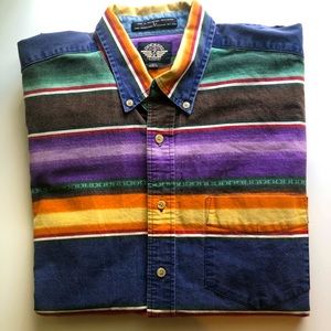 Men 90’s vintage Docker Long sleeve shirt. Size Large